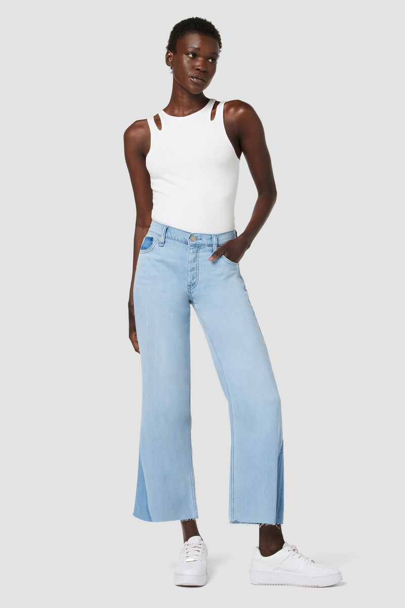 Rosie High-Rise Wide Leg Crop Jean