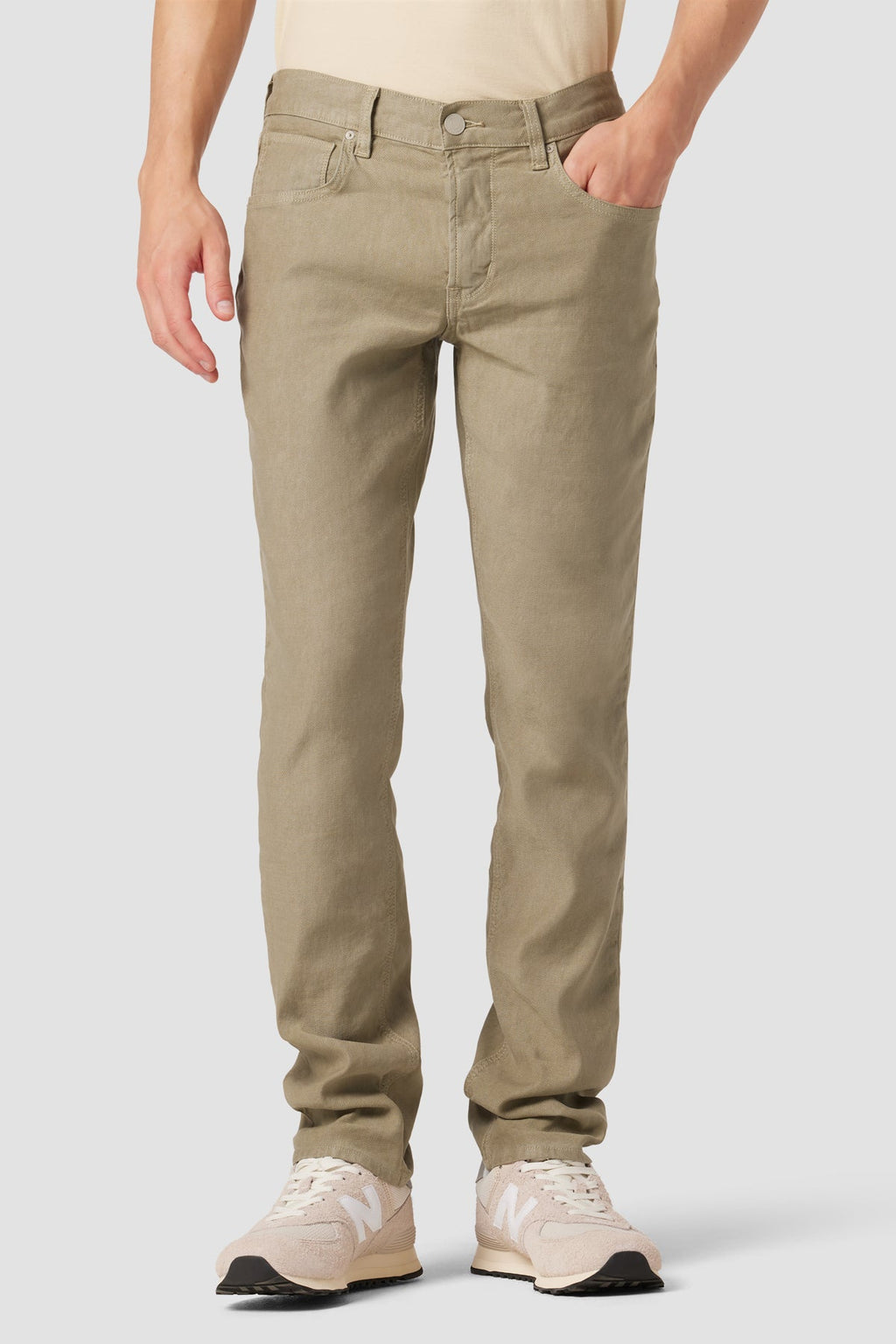 Blake Slim Straight Twill Pant