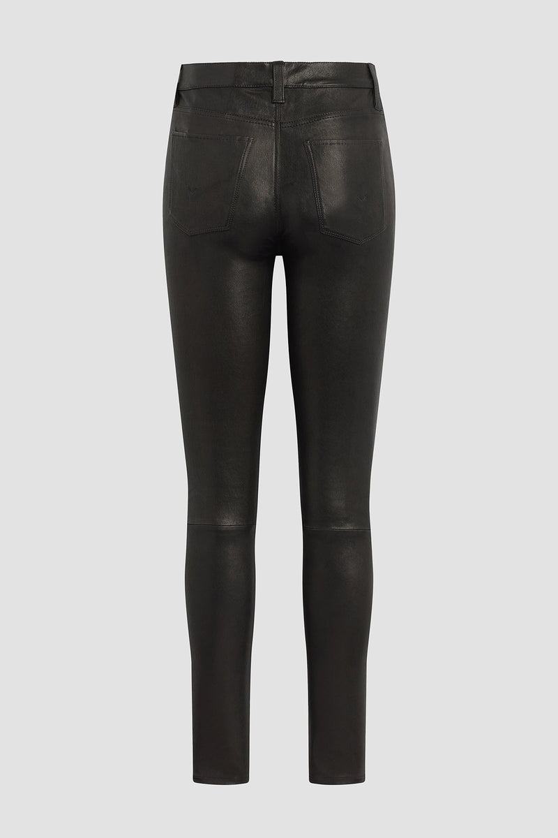 Barbara High-Rise Super Skinny Leather Pant