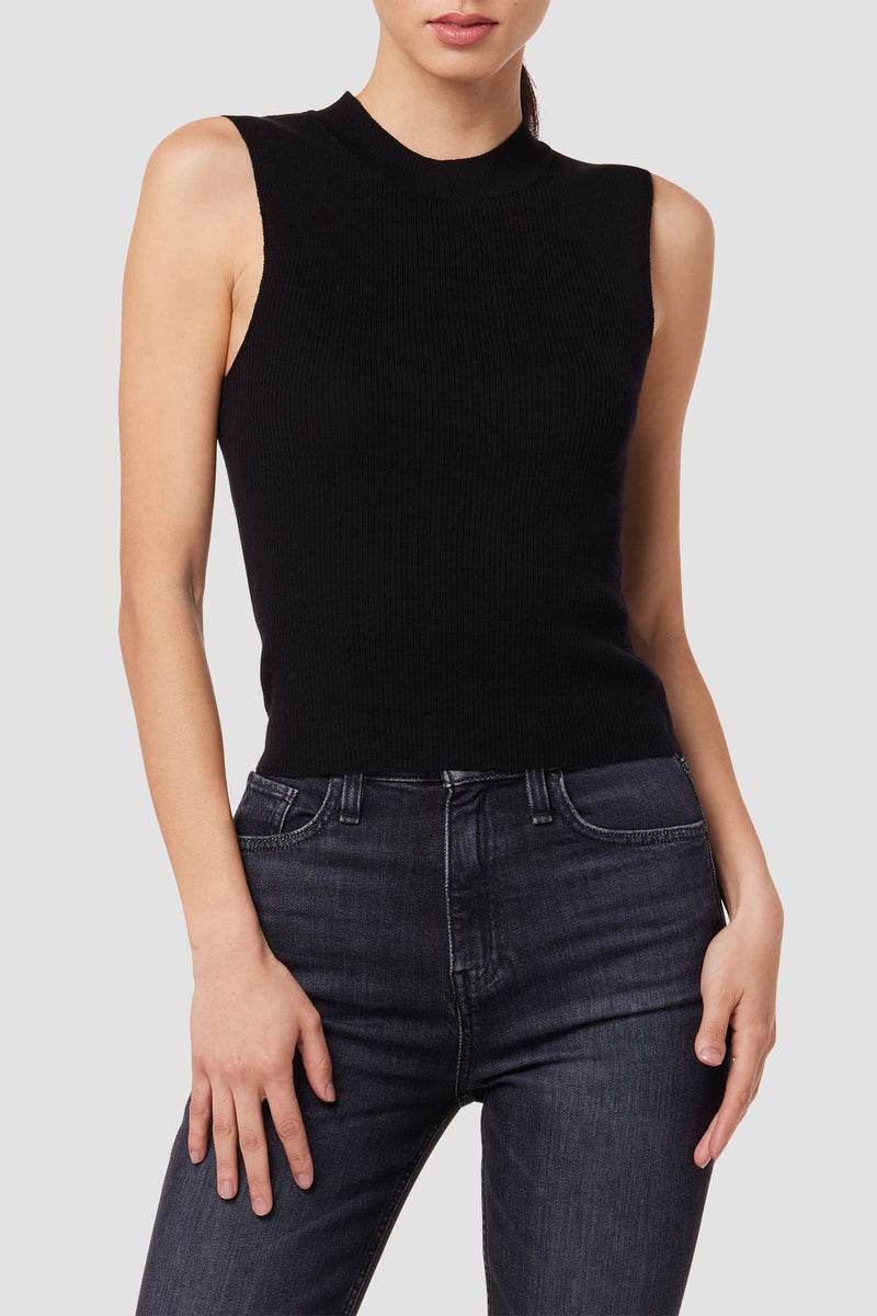 Mock Neck Sweater Tank