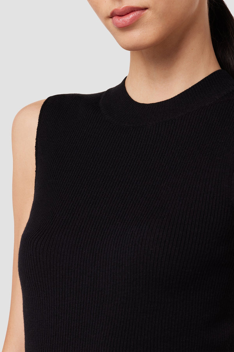 Mock Neck Sweater Tank