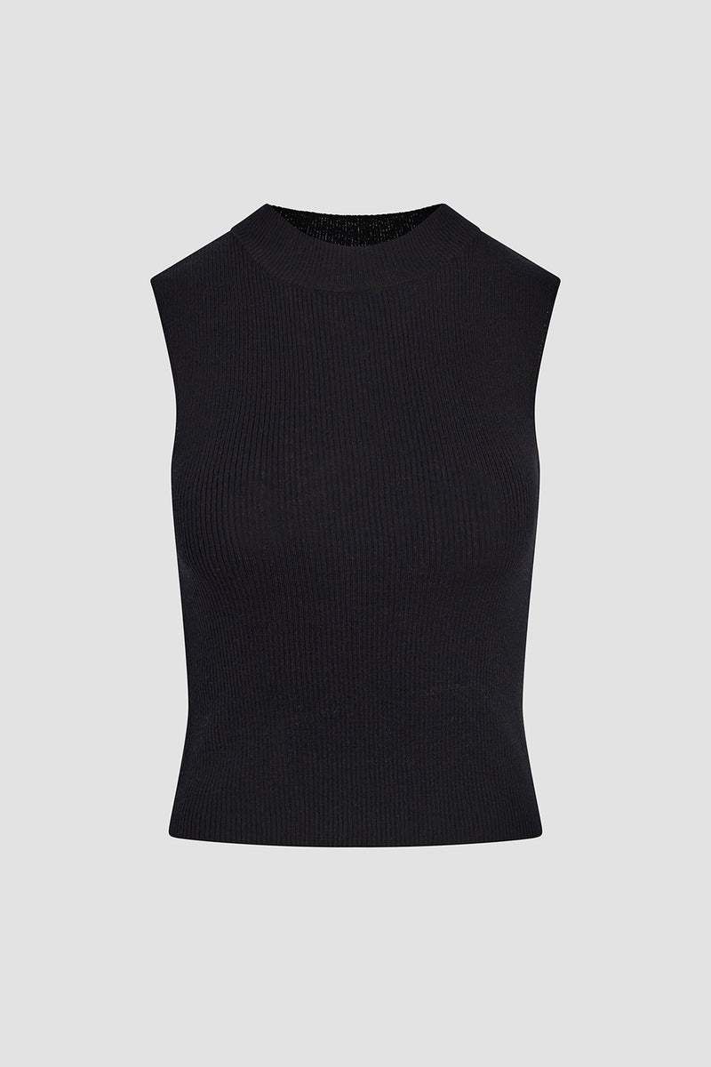 Mock Neck Sweater Tank