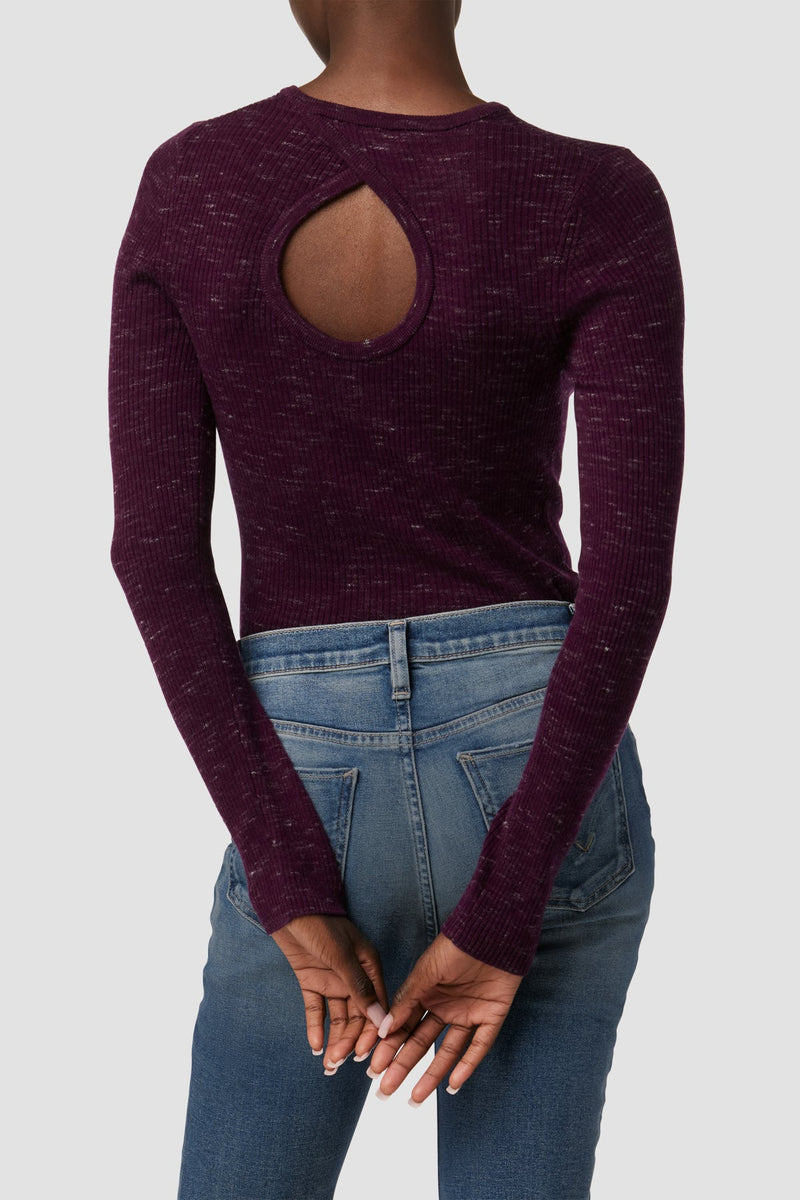 Back Keyhole Sweater