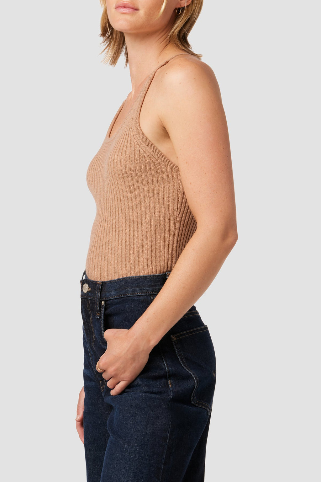 Knot Back Sweater Tank