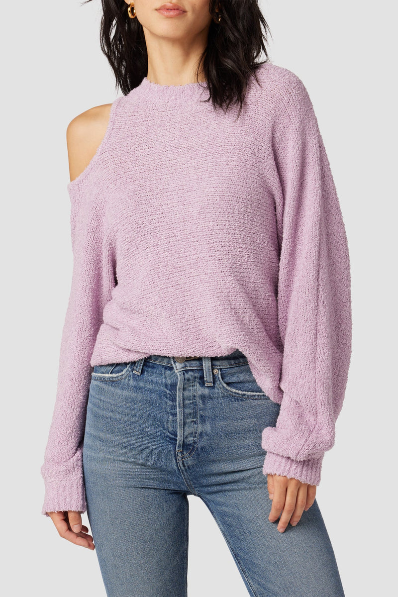 Crew Neck Cut Out Sweater