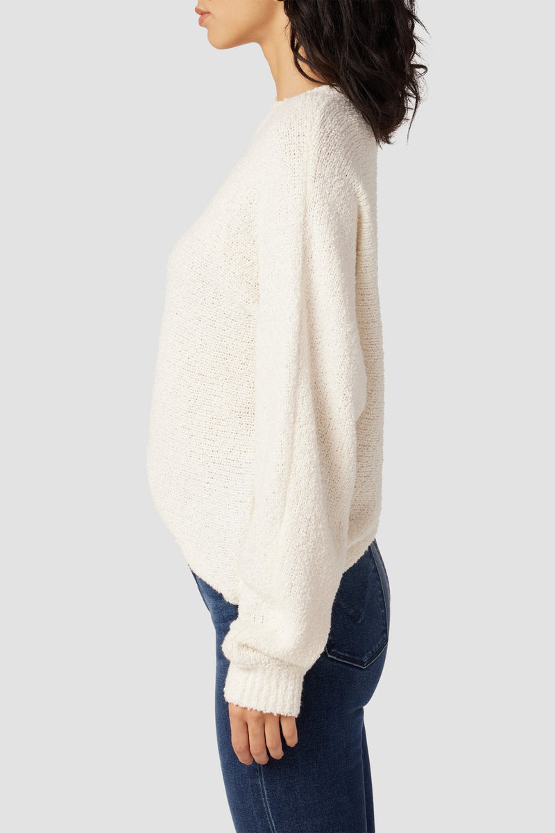 Crew Neck Cut Out Sweater