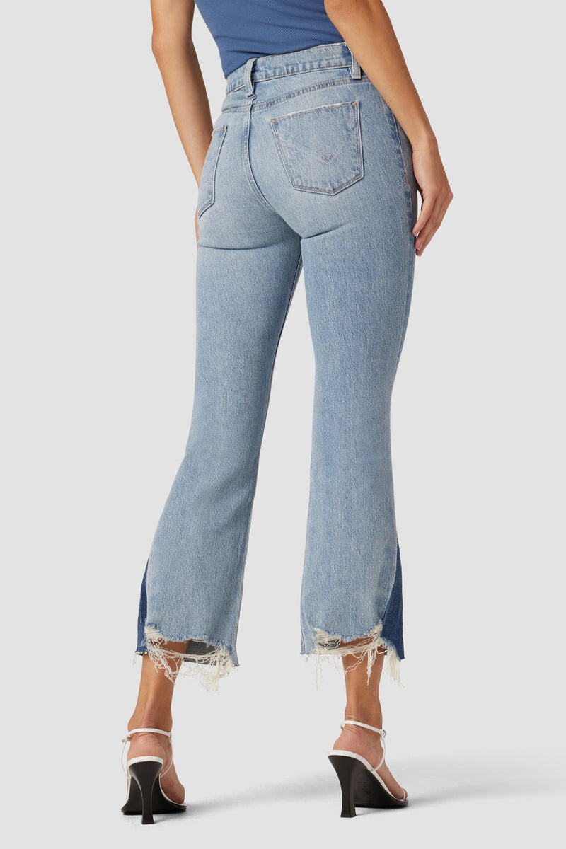 Barbara High-Rise Bootcut Crop Jean