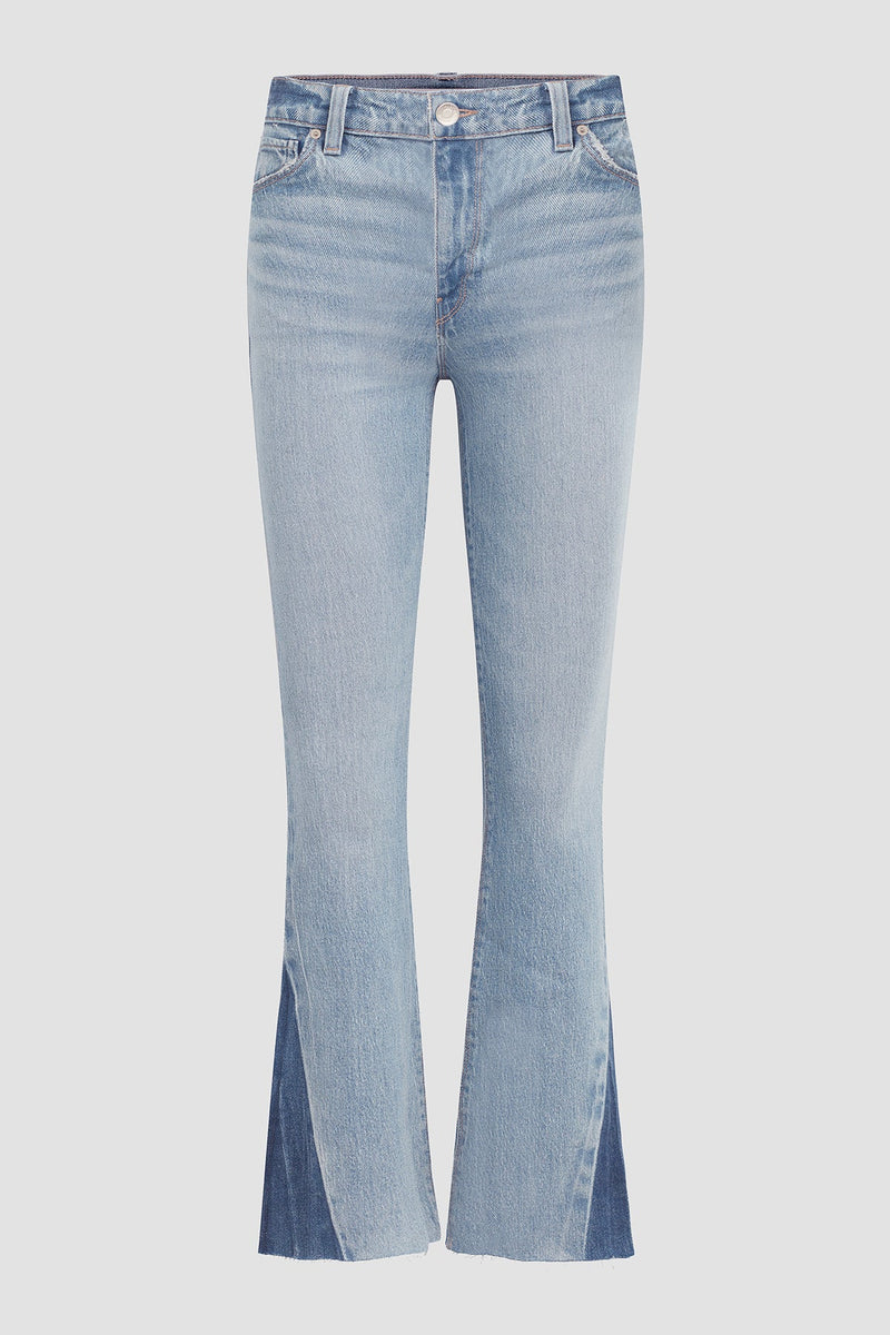 Barbara High-Rise Bootcut Crop Jean