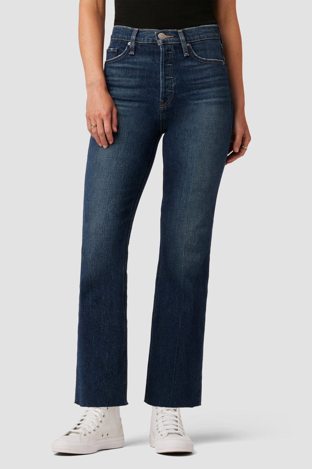 Faye Ultra High-Rise Bootcut Crop Jean