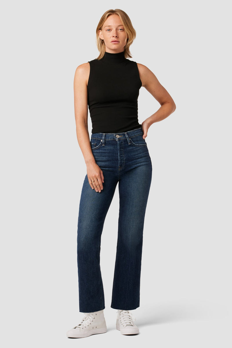 Faye Ultra High-Rise Bootcut Crop Jean