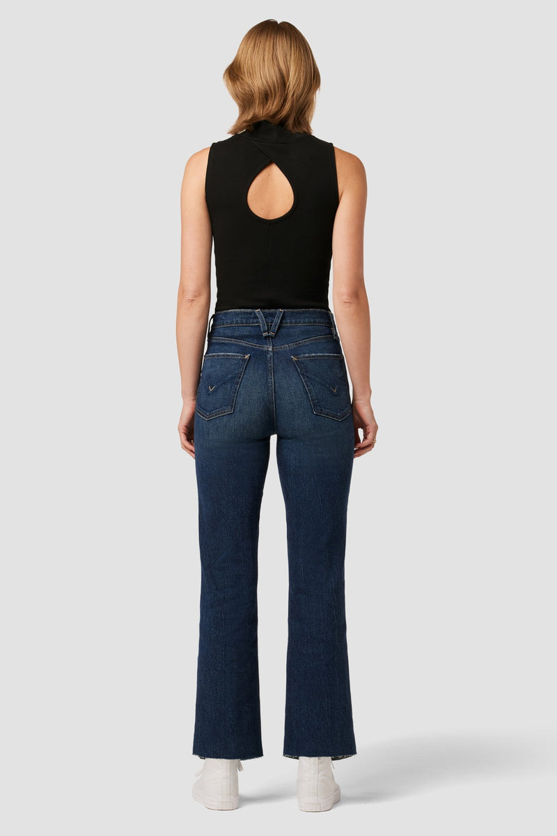 Faye Ultra High-Rise Bootcut Crop Jean