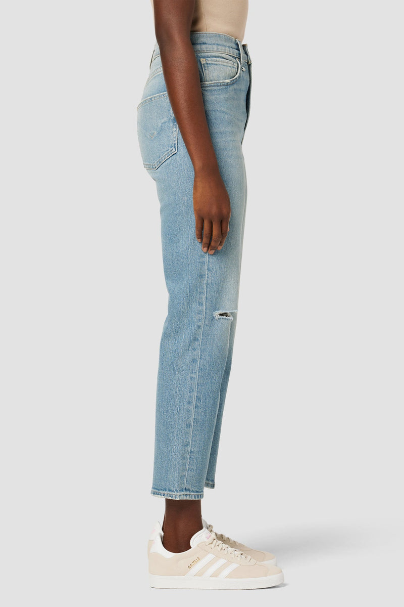 Jade High-Rise Straight Crop Loose Fit Jean