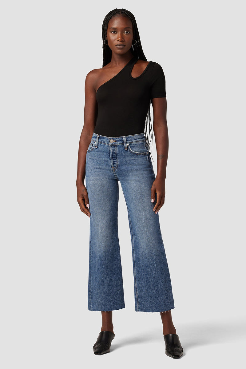 Rosie High-Rise Wide Leg Crop Jean