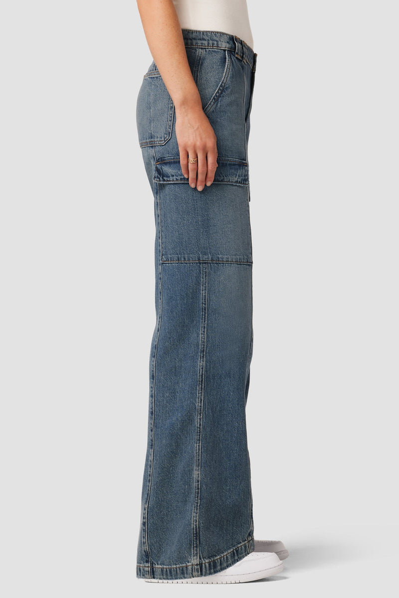 Mid-Rise Utility Wide Leg Cargo