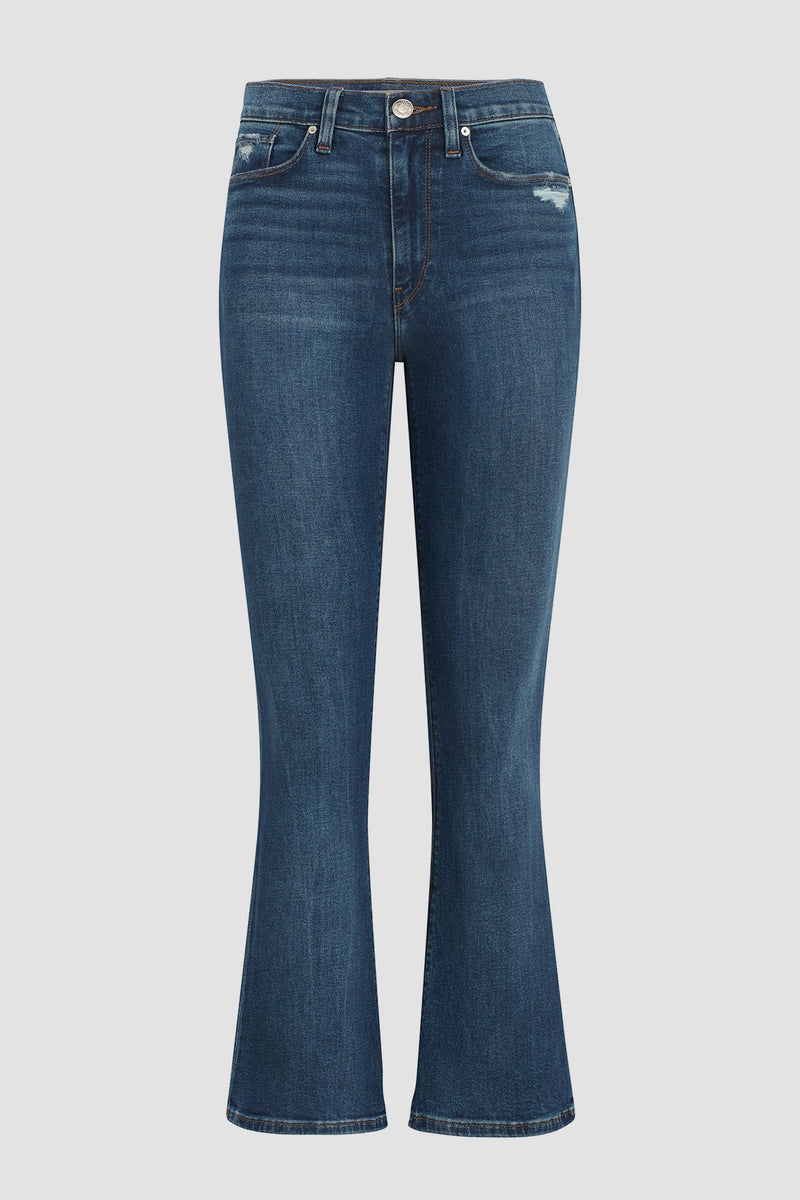 Barbara High-Rise Bootcut Crop Jean