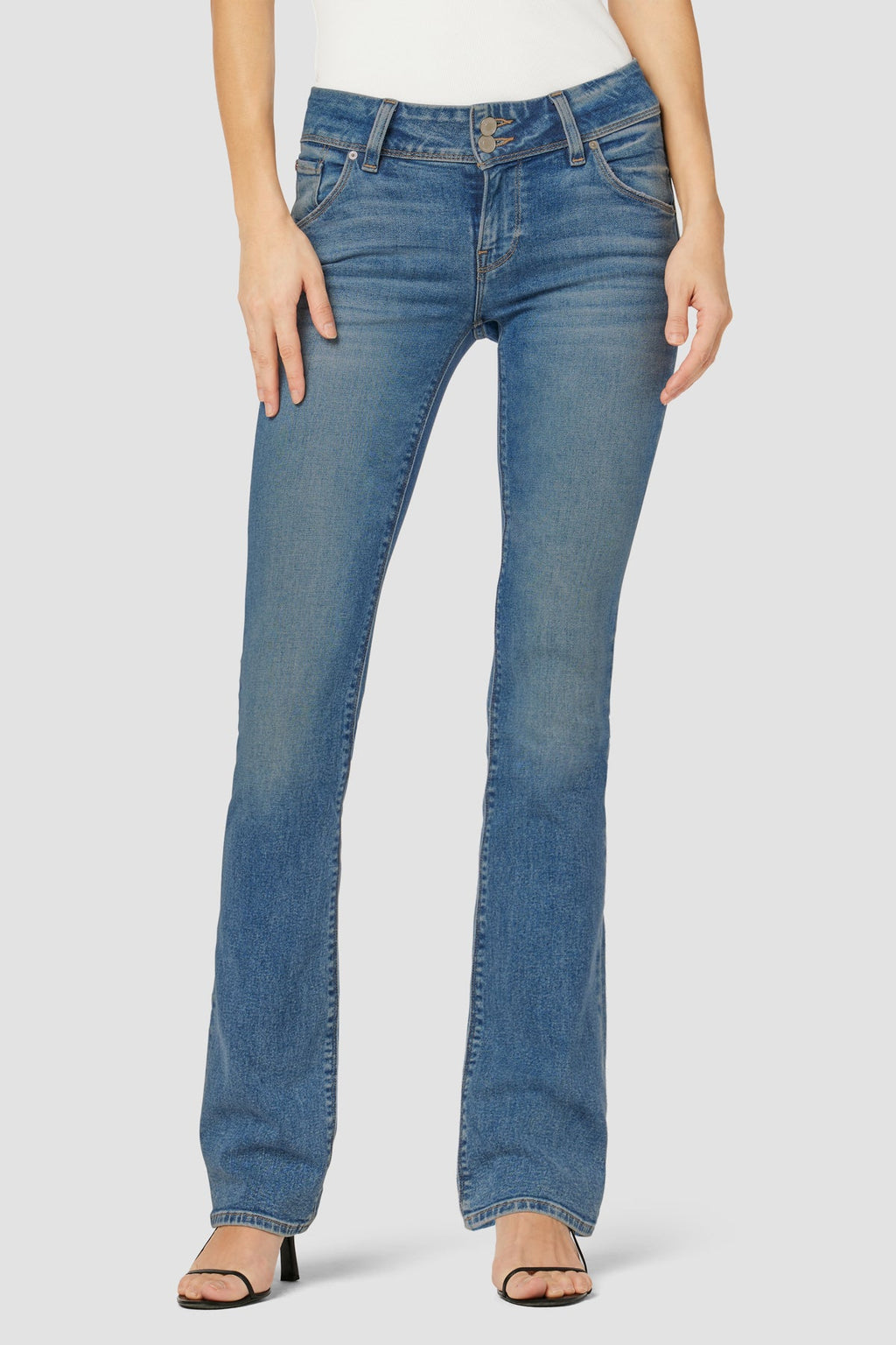 Beth Mid-Rise Baby Bootcut Jean