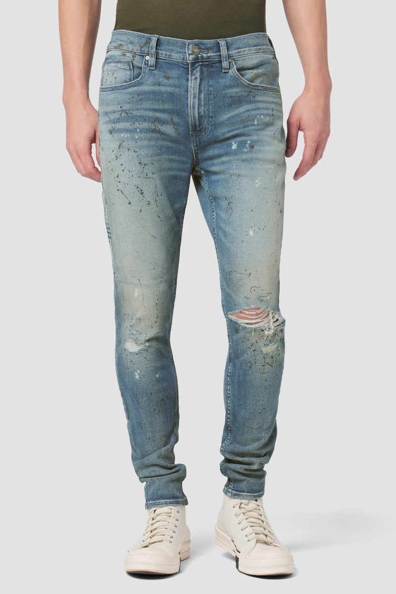 Zack Side Zip Skinny Jean