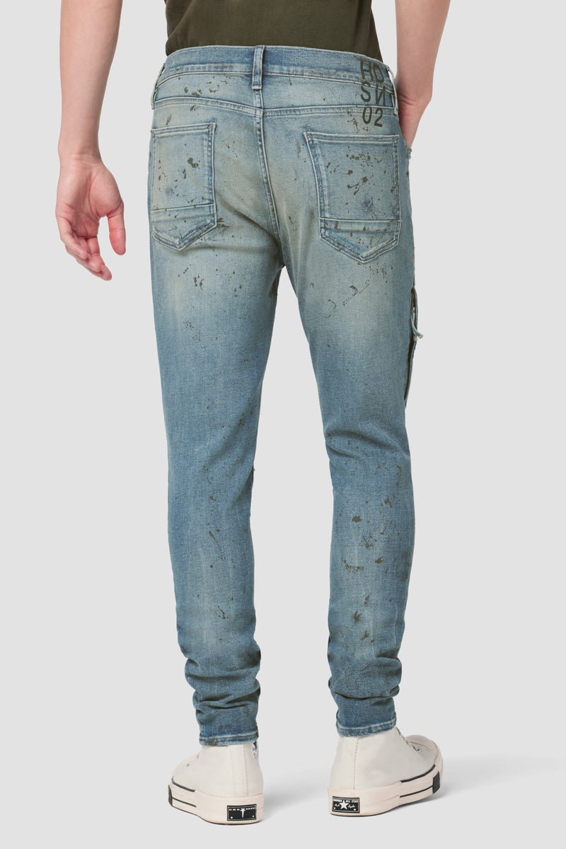 Zack Side Zip Skinny Jean