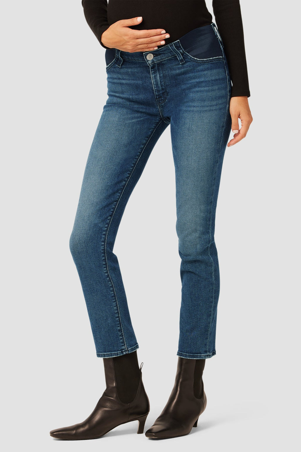 Nico Maternity Straight Ankle Jean