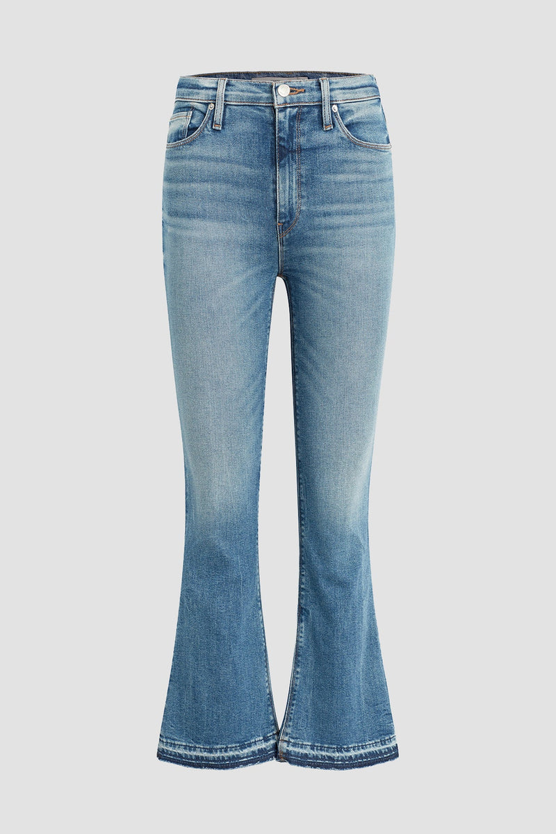 Barbara High-Rise Bootcut Crop Jean