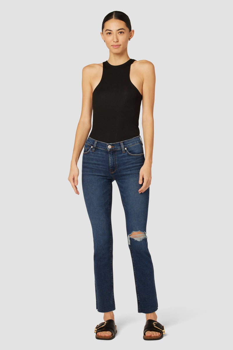 Nico Mid-Rise Straight Ankle Jean