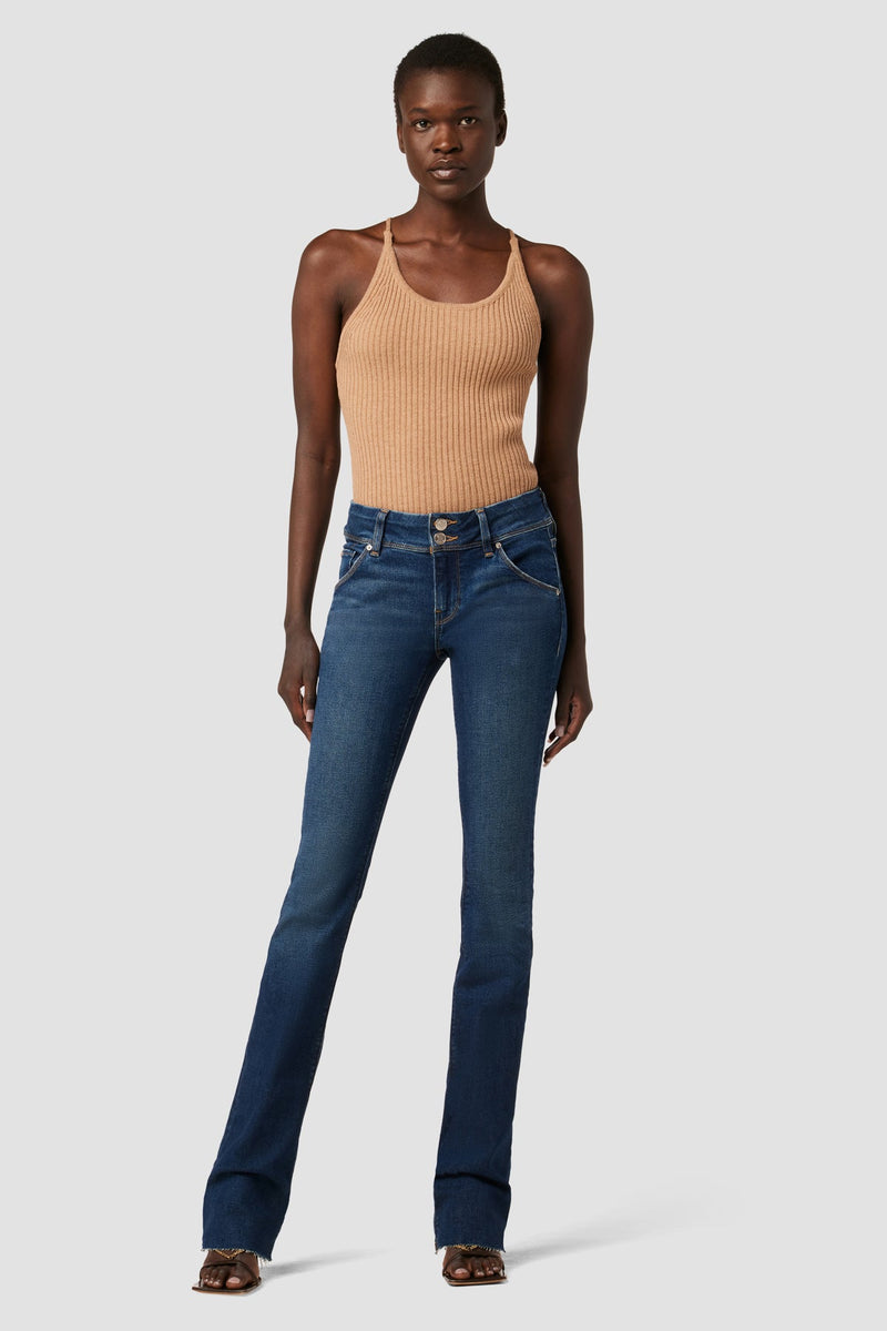 Beth Mid-Rise Baby Bootcut Jean