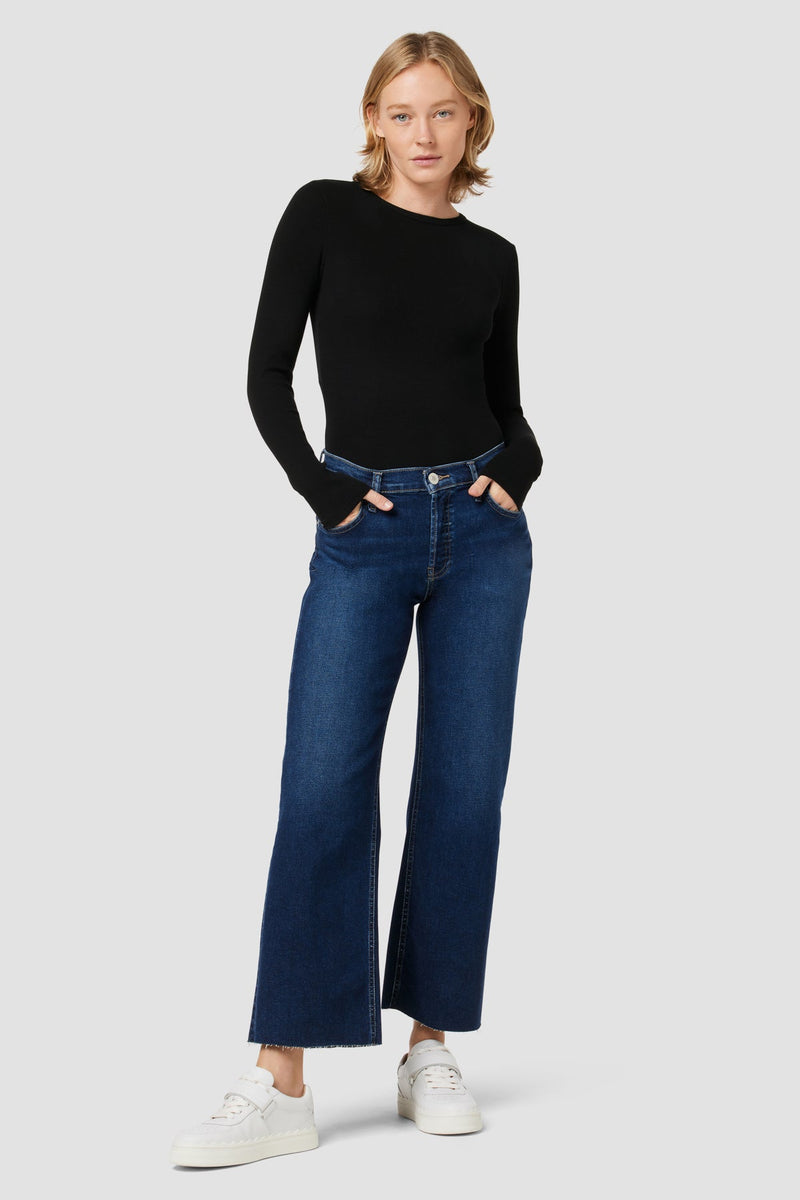 Rosie High-Rise Wide Leg Ankle Jean