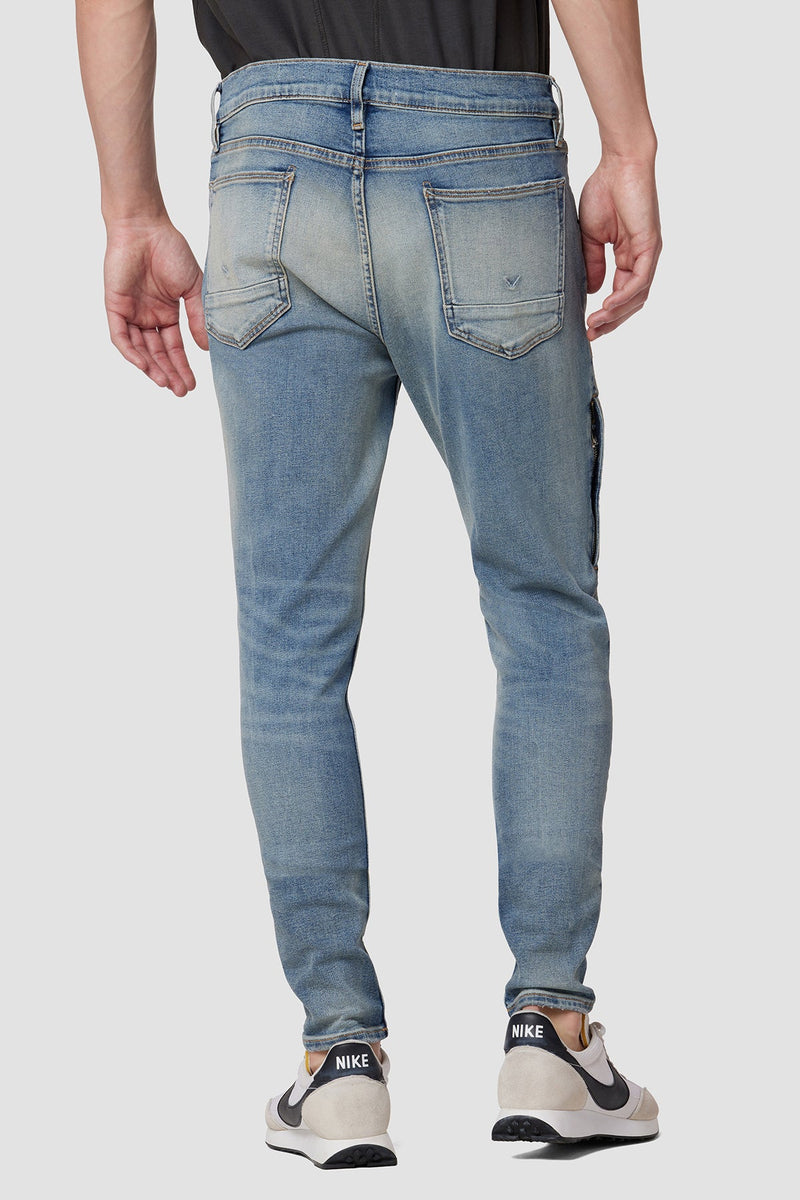 Zack Side Zip Skinny Jean