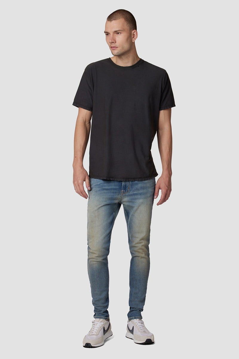 Zack Side Zip Skinny Jean