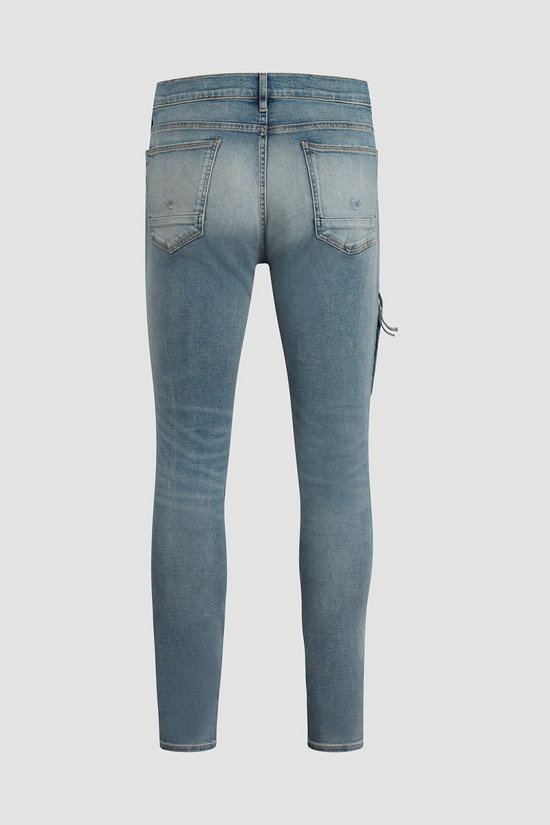 Zack Side Zip Skinny Jean