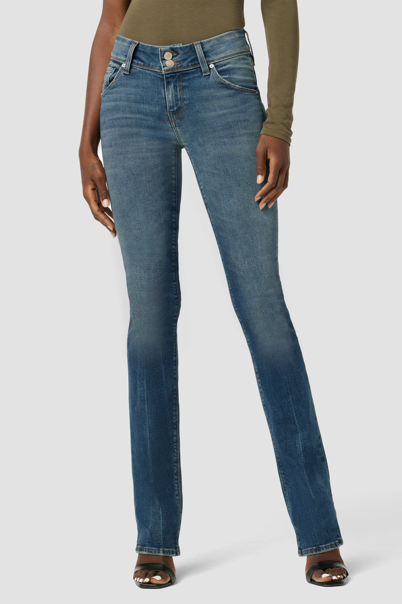 Beth Mid-Rise Baby Bootcut Jean