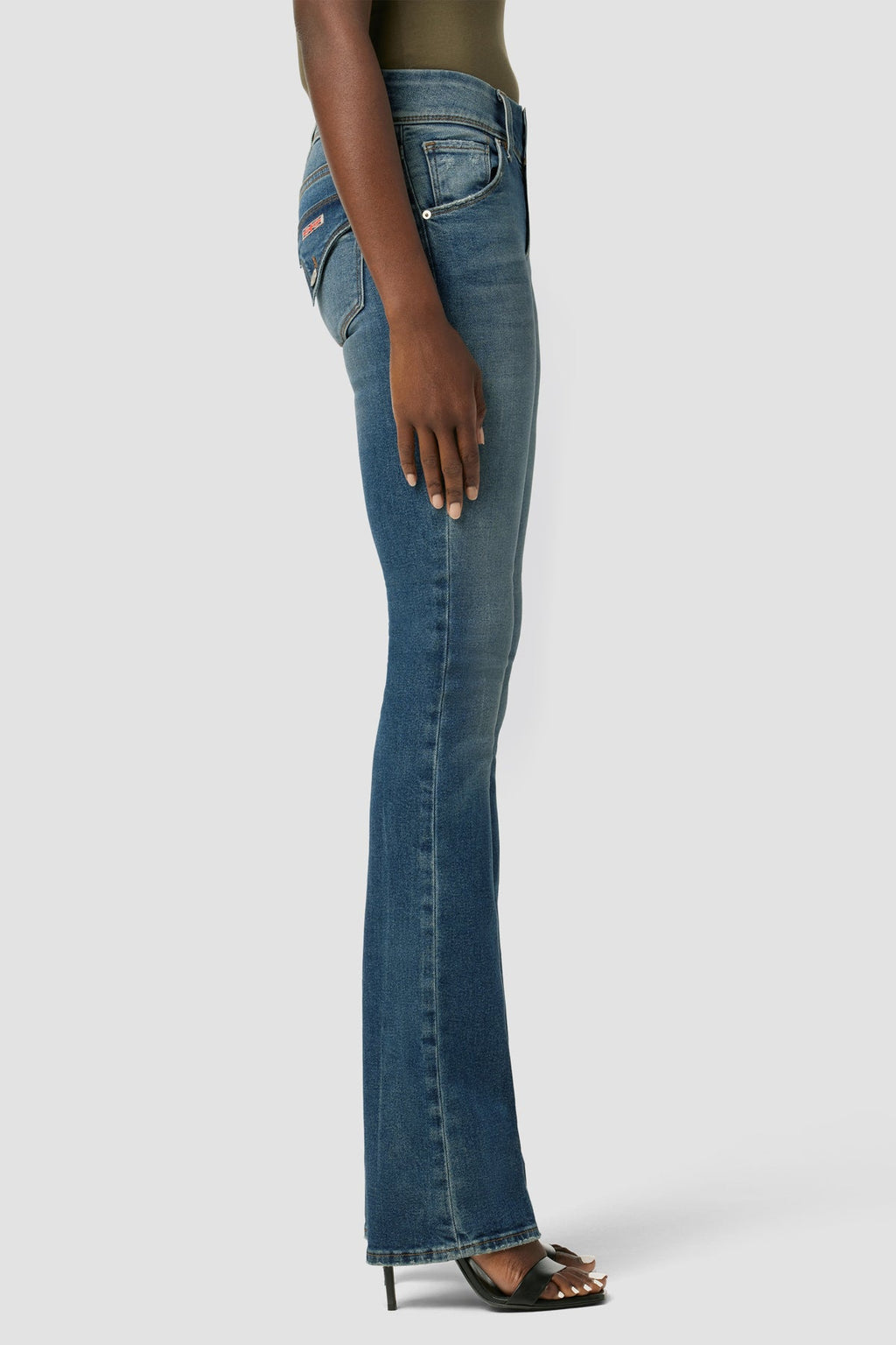 Beth Mid-Rise Baby Bootcut Jean