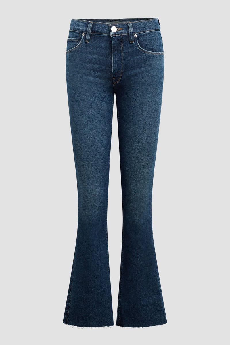 Nico Mid-Rise Barefoot Bootcut Jean