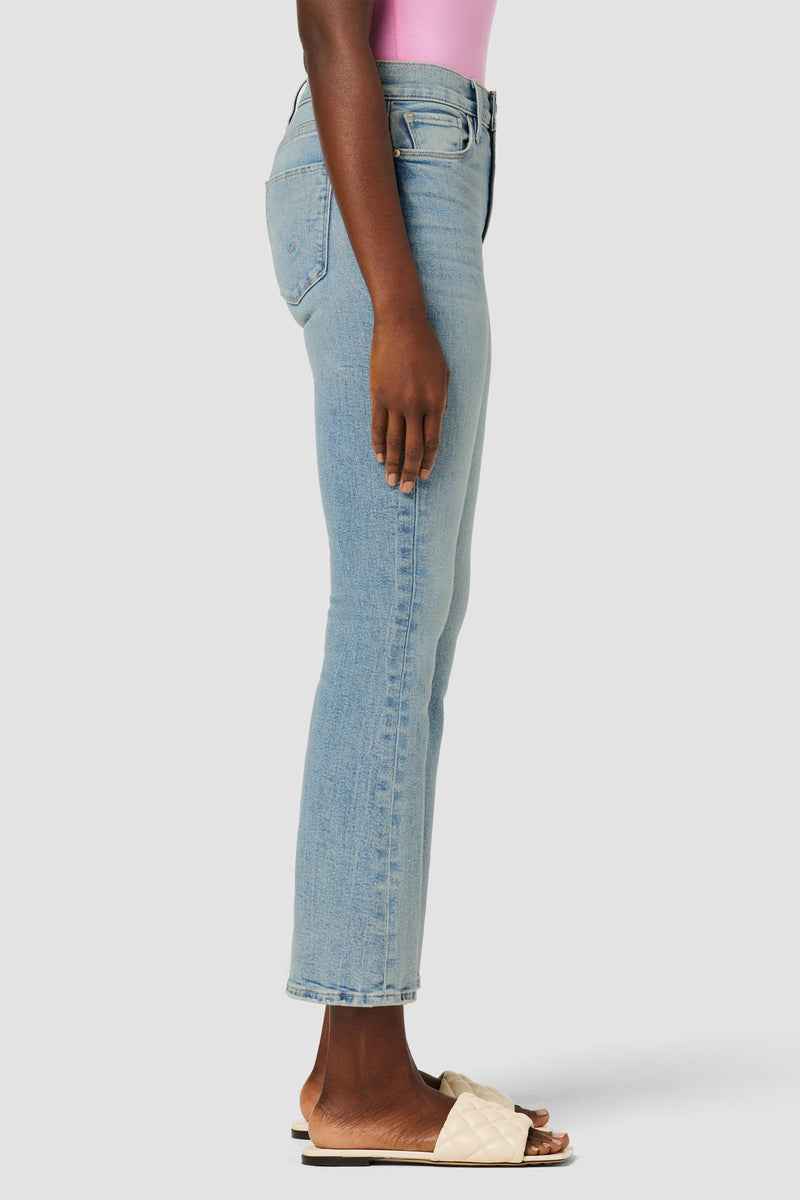 Barbara High-Rise Bootcut Crop Jean