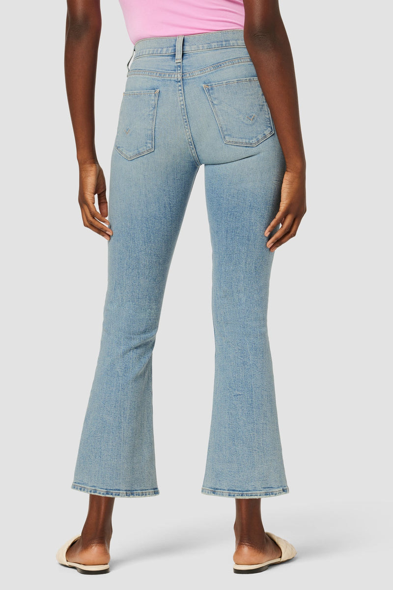 Barbara High-Rise Bootcut Crop Jean