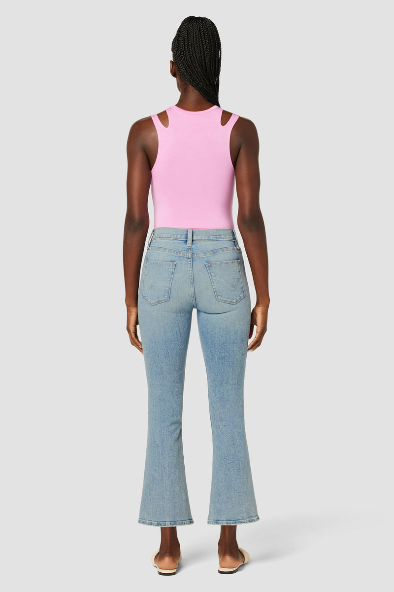 Barbara High-Rise Bootcut Crop Jean