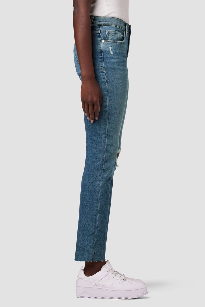 Nico Mid-Rise Straight Leg Ankle Jean