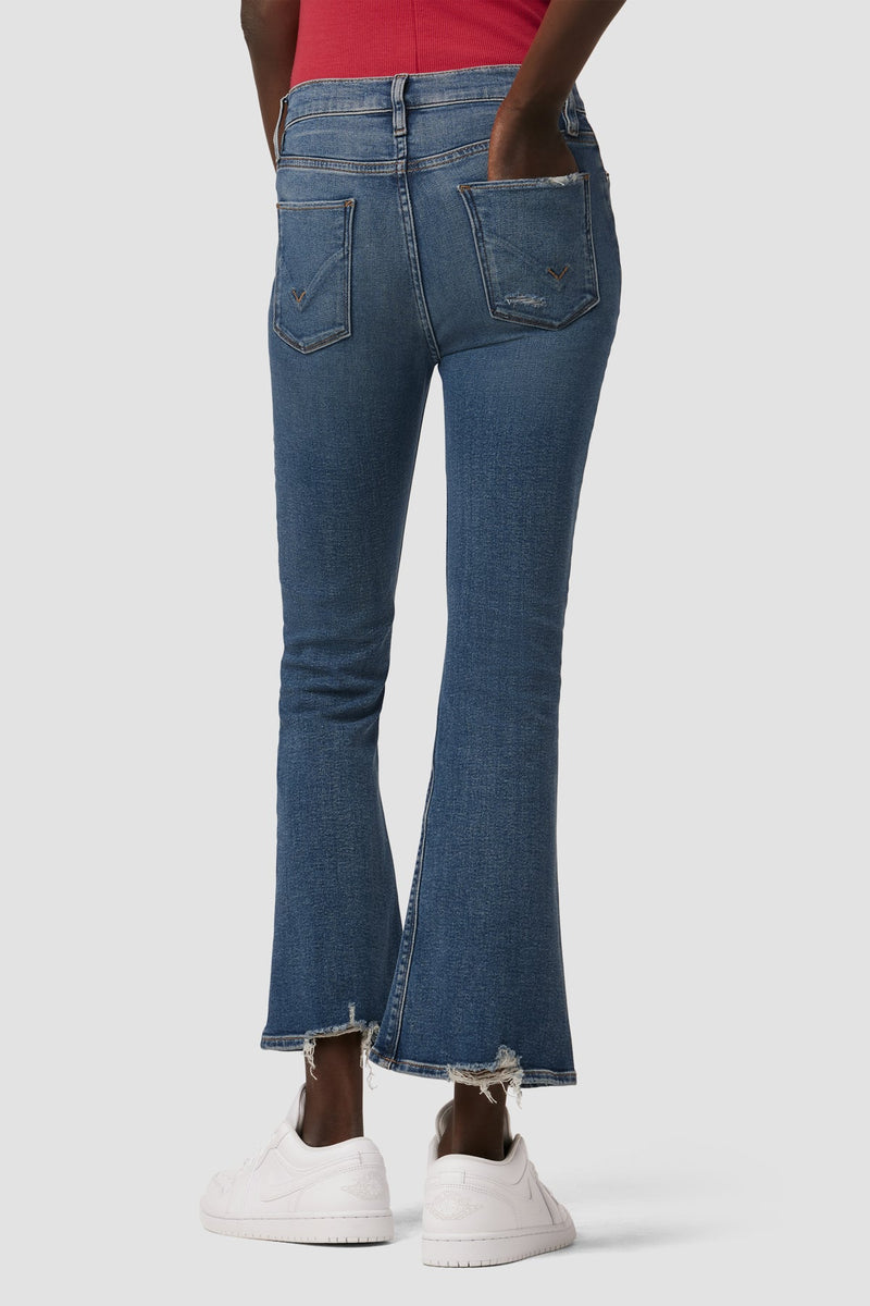 Barbara High-Rise Bootcut Crop Jean