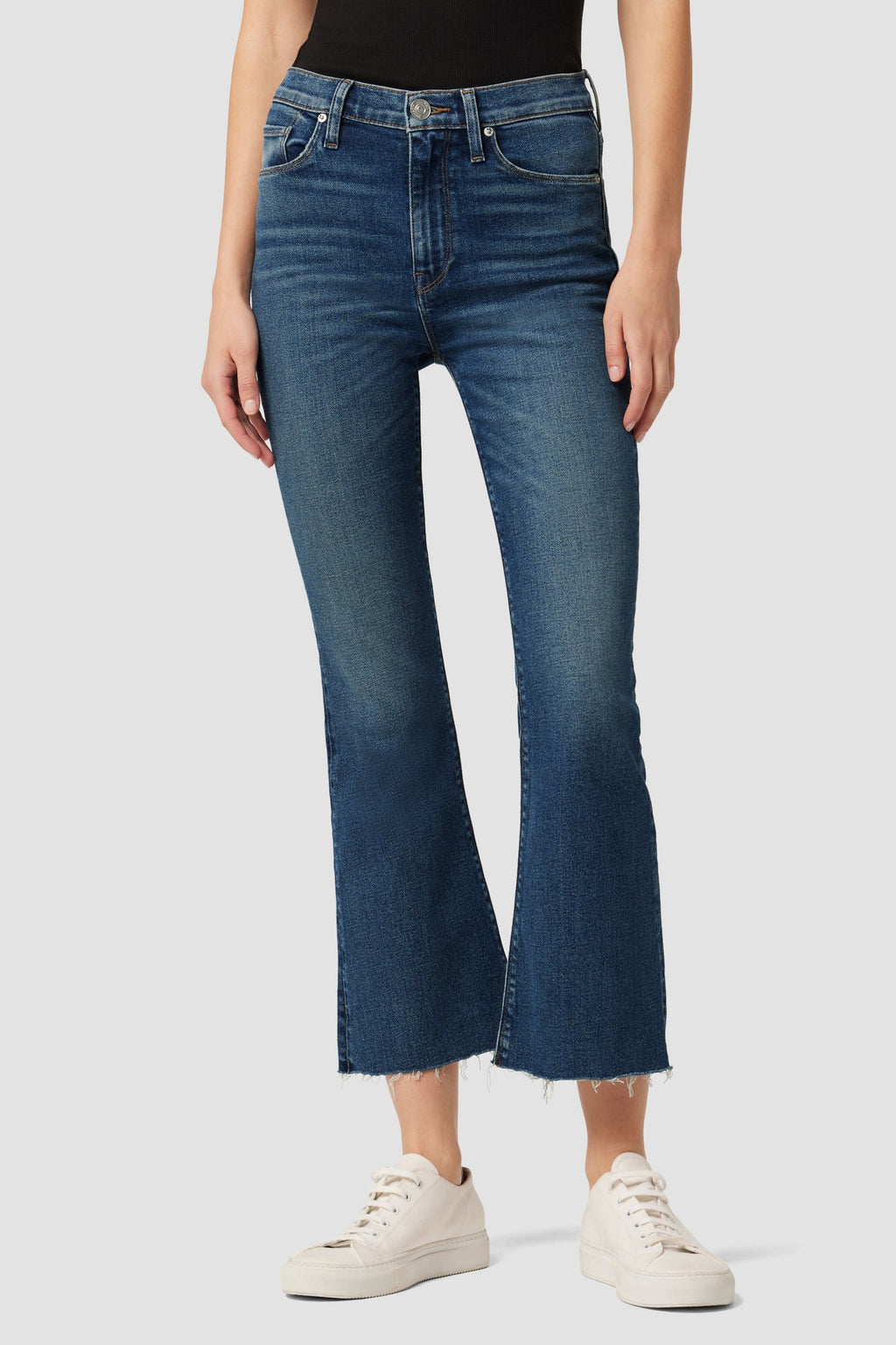 Barbara High-Rise Bootcut Crop Jean