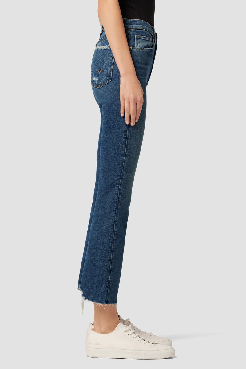 Barbara High-Rise Bootcut Crop Jean