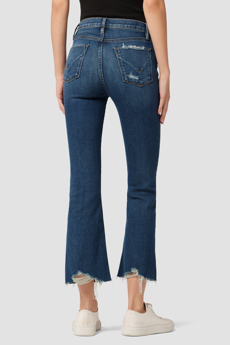 Barbara High-Rise Bootcut Crop Jean