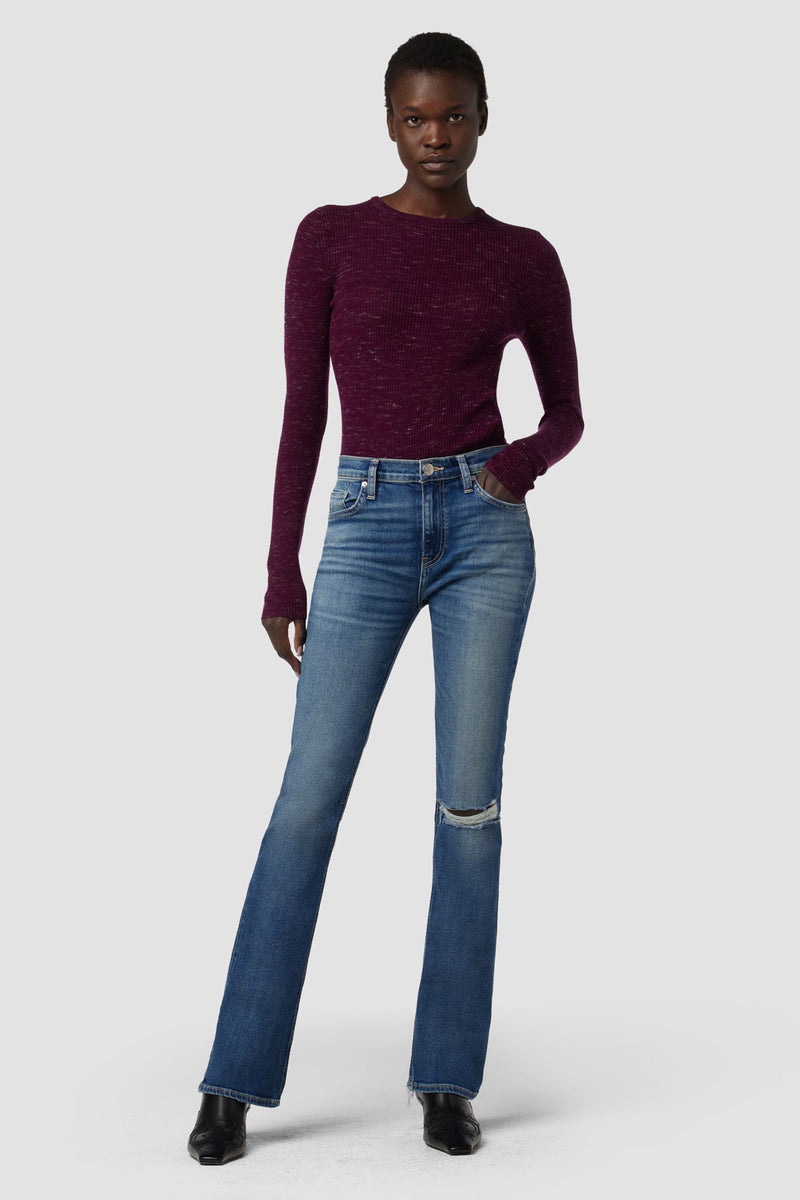 Barbara High-Rise Baby Bootcut Jean