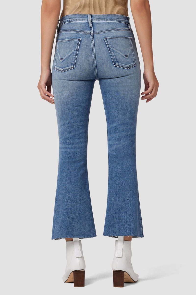 Barbara High-Rise Bootcut Crop Jean