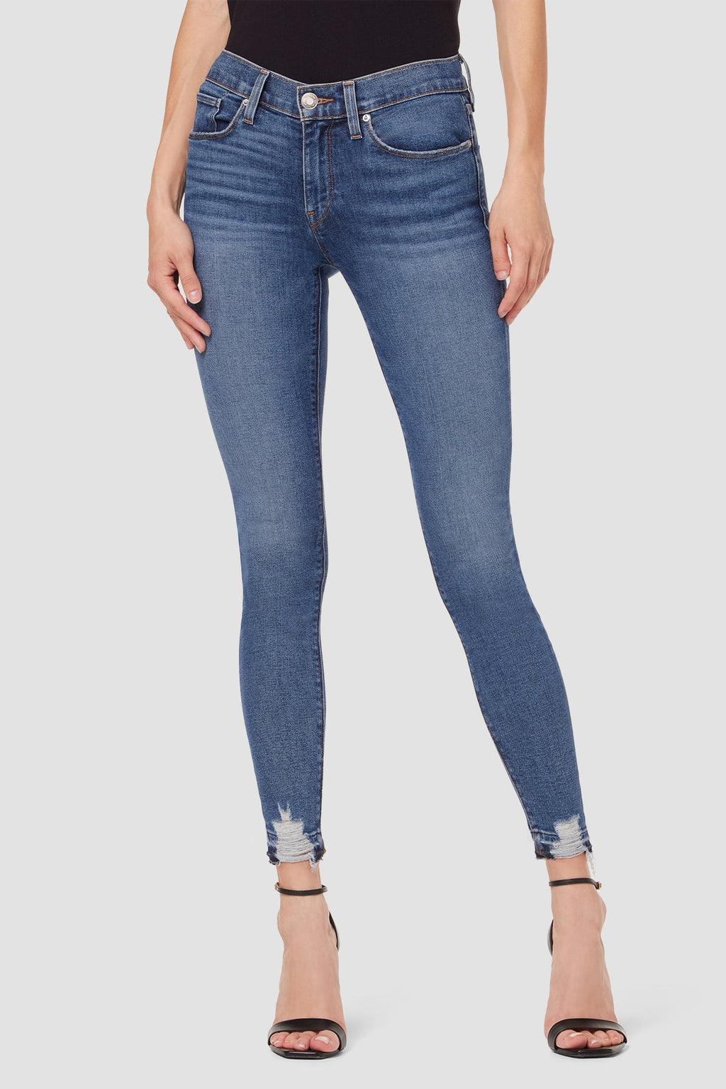 Nico Mid-Rise Super Skinny Crop Jean