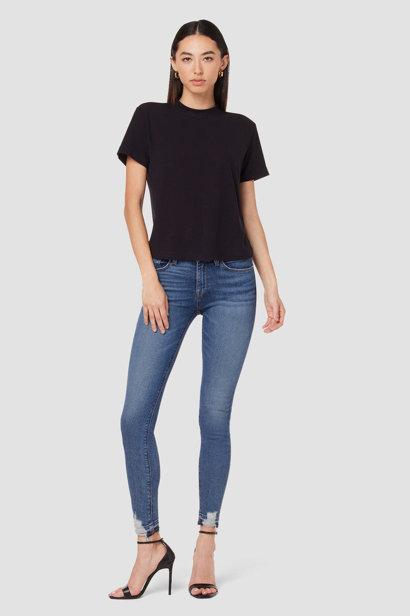 Nico Mid-Rise Super Skinny Crop Jean