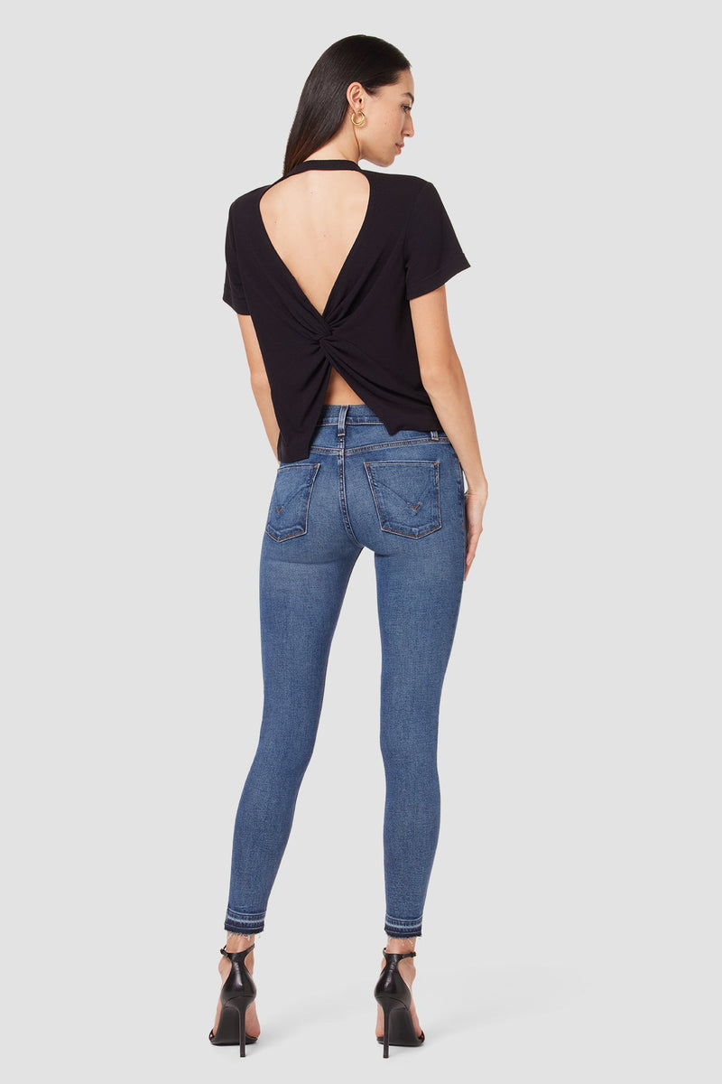 Nico Mid-Rise Super Skinny Crop Jean