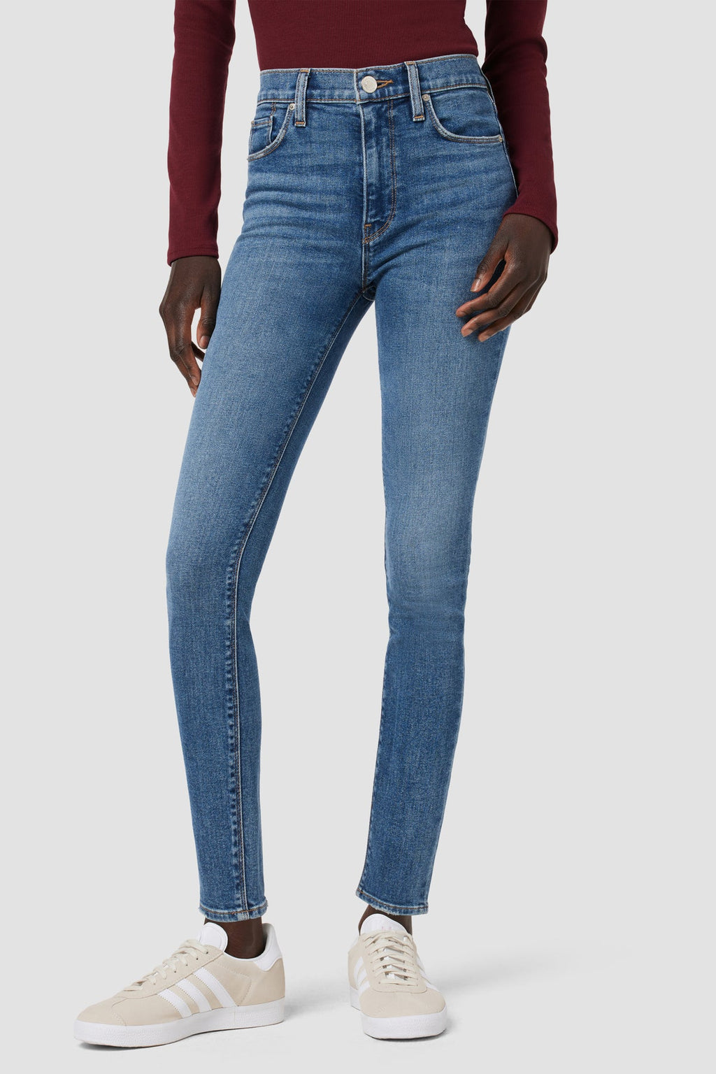 Barbara High-Rise Super Skinny Ankle Jean