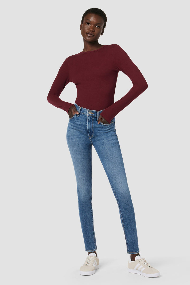 Barbara High-Rise Super Skinny Ankle Jean