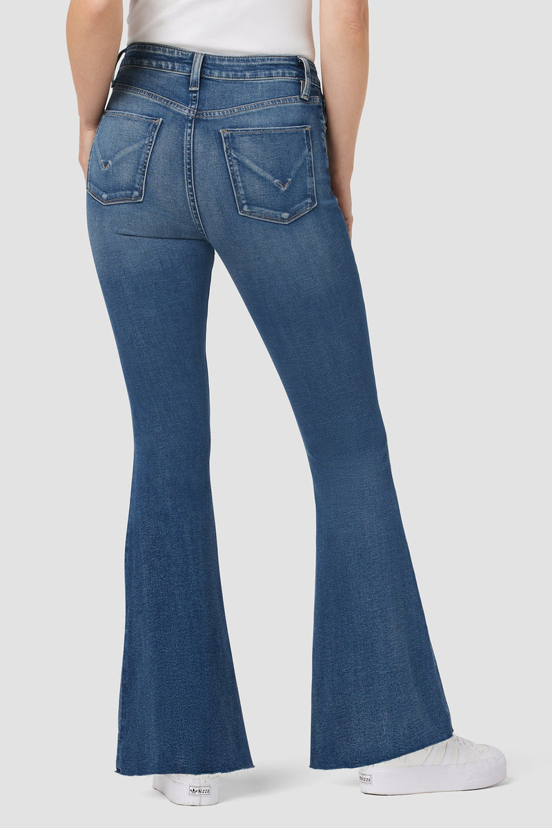 Holly High-Rise Flare Barefoot Jean