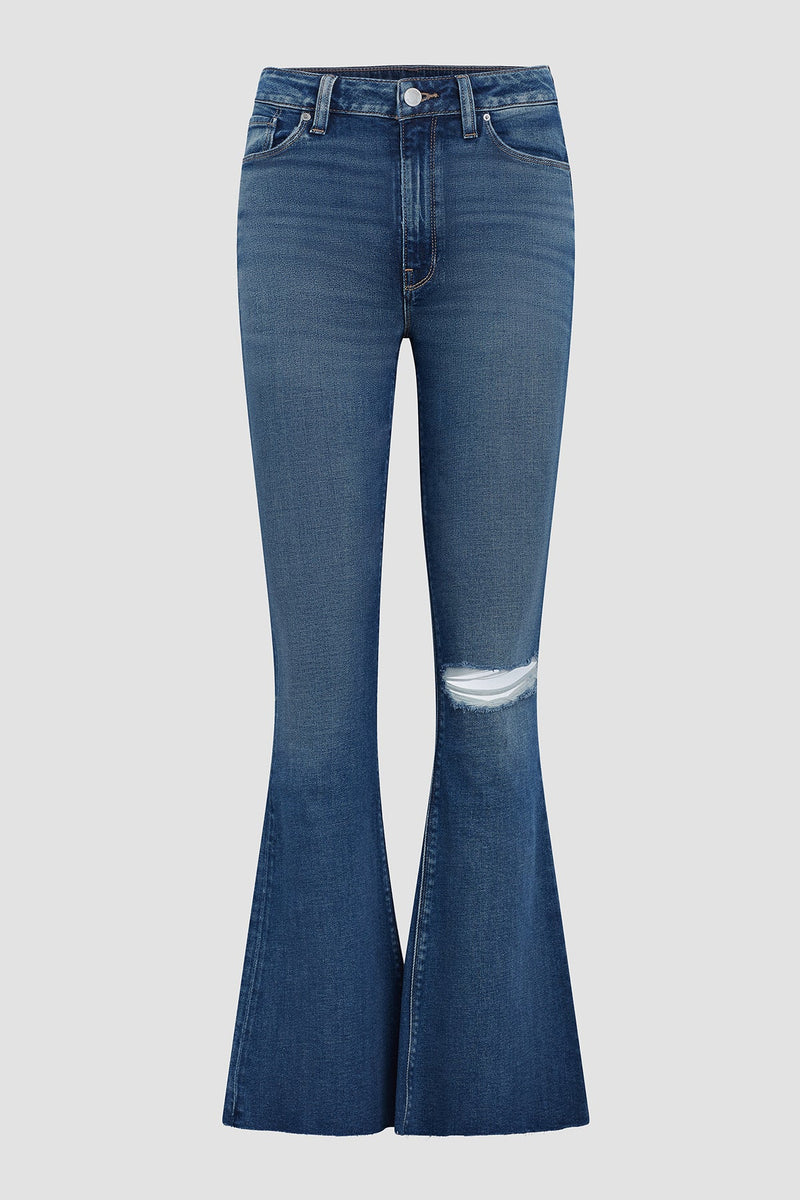 Holly High-Rise Flare Barefoot Jean